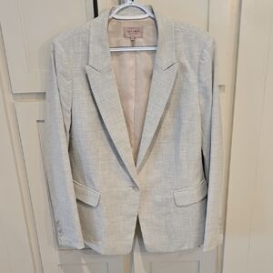 Rebecca Taylor Light Gray Women's Blazer